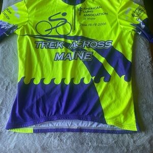 Trek Across Maine Cycling Jersey size XL